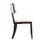 Manhattan Comfort Pulitzer Dining Chair (Set of Two) in Pearl White and Walnut DC001-PW - alternate 3